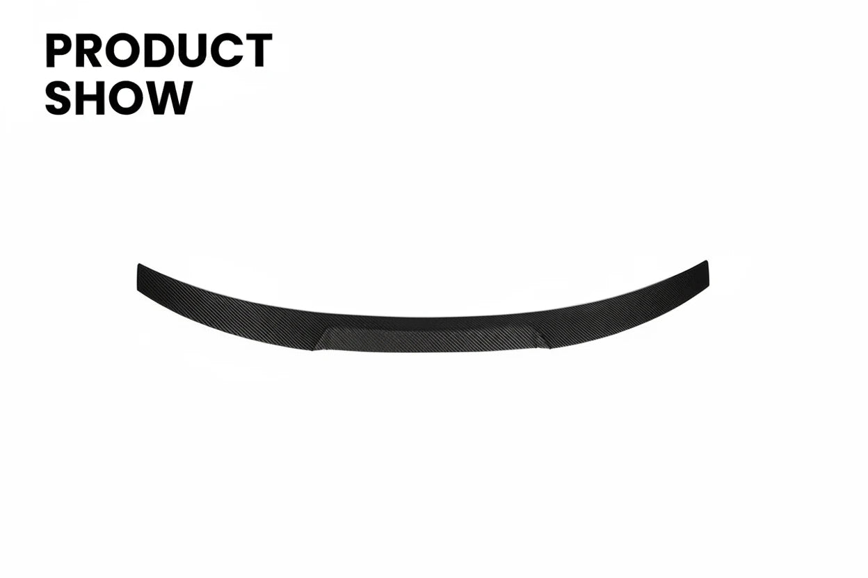 Real Dry Carbon Fiber Rear Lid Spoiler Boot Wing Car Roof Trunk Spoiler Wing For BMW 4 Series G22 G82 M4 Style 2022+